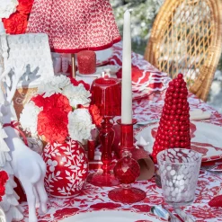 Camille Red Candle Set