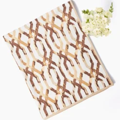 Carmon Chestnut Brown Tablecloth