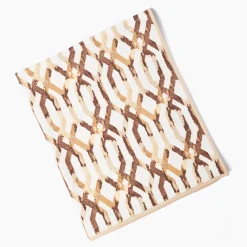 Carmon Chestnut Brown Tablecloth