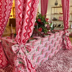 Carolina Pink Placemats & Napkins (Set of 4)