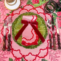 Carolina Pink Placemats & Napkins (Set of 4)