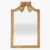 Celine Bow Rattan Mirror