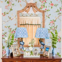 Celine Bow Rattan Mirror