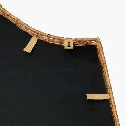Celine Bow Rattan Mirror