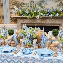 Chinoiserie Faux Potted Boxwood Tree (Pair)