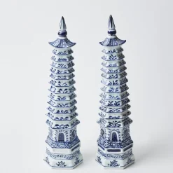 Chinoiserie Porcelain Pagoda