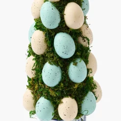Chinoiserie Potted Easter Egg Tree (Pair)