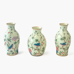 Chinoiserie Tole Bud Vases (Set of 3)