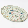 Chinoiserie Tole Oval Tray