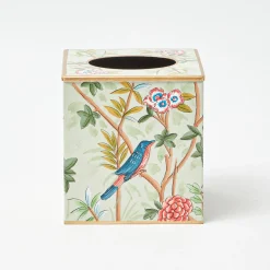 Chinoiserie Tole Tissue Box