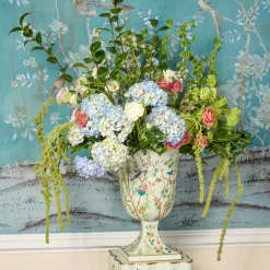 Chinoiserie Tole Urn
