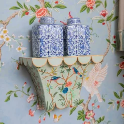 Chinoiserie Tole Wall Sconce