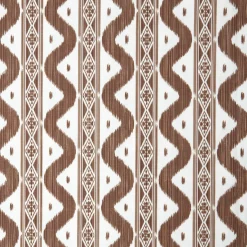 Chocolate Brown Ikat Tablecloth