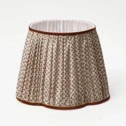 Chocolate Lotus Lampshade (30cm)