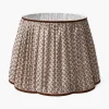Chocolate Lotus Lampshade (40cm)