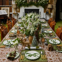 Chocolate Pheasant Tablecloth
