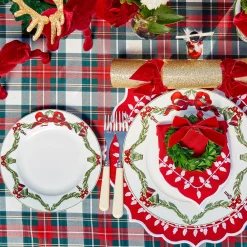Christmas Garland Starter Plate