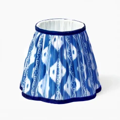 Cobalt Ikat Lampshade (18cm)