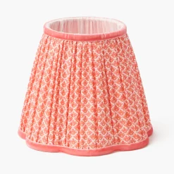 Coral Lotus Lampshade (18cm)