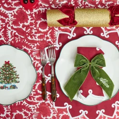 Cranberry Pheasant Tablecloth