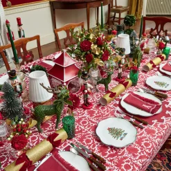 Cranberry Pheasant Tablecloth