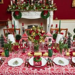 Cranberry Pheasant Tablecloth