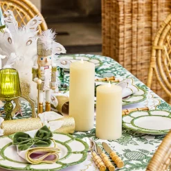 Cream LED Pillar Candle Set (Set of 4)