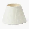 Cream Pleated Lampshade (22cm)