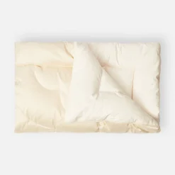 Cream Silk Eiderdown
