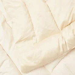 Cream Silk Eiderdown