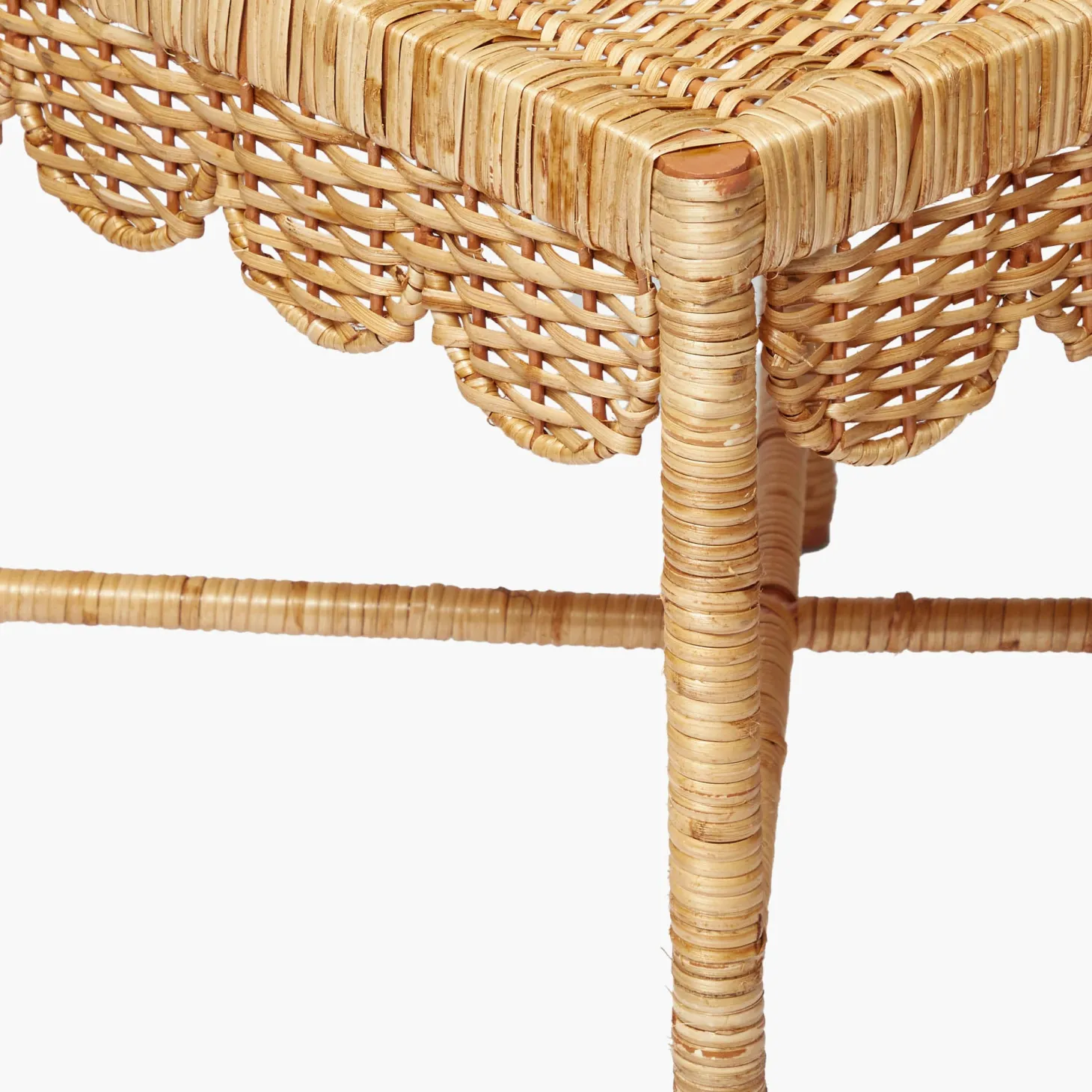 Daisy Rattan Chair with Pavilion Cushion