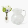 Dappled White Water Jug