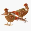 Decorative Raffia Pheasant (Pair)