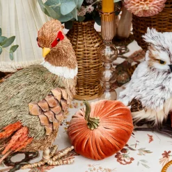 Decorative Raffia Pheasant (Pair)