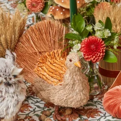 Decorative Raffia Turkey