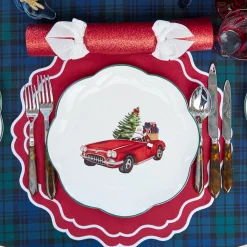 Driving Home for Christmas Dinner Plate