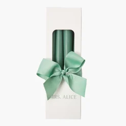 Dusty Green Candles (Set of 8)