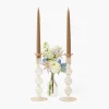 Eden Chestnut Candle Holder (Pair)