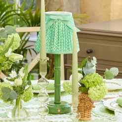 Eden Green Candle Holders (Pair)