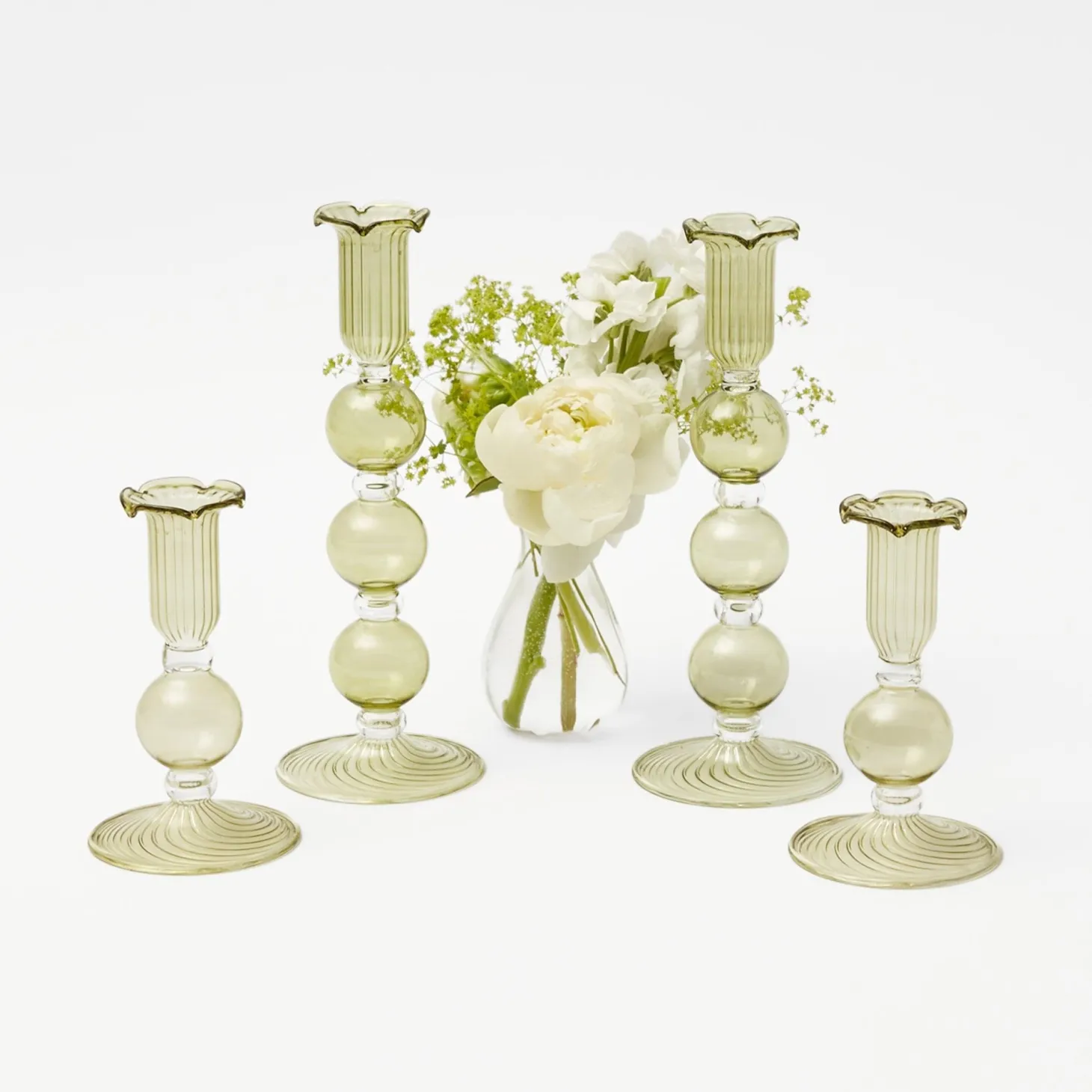 Eden Green Candle Set (Apple Green)