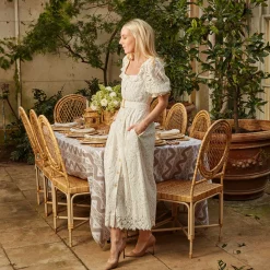 Edith Sand Placemats & Napkins (Set of 4)