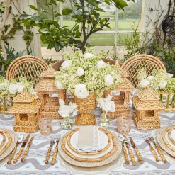 Edith Sand Placemats & Napkins (Set of 4)