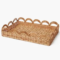 Elena Rattan Tray