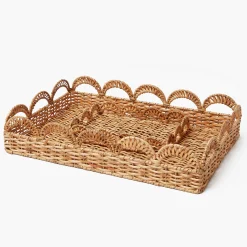 Elena Rattan Tray