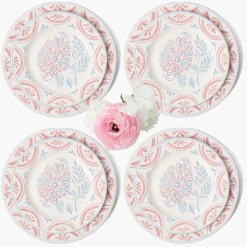 Eliza Floral Dinner & Starter Plates (Set of 8)