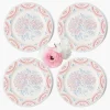 Eliza Floral Dinner Plates (Set of 4)