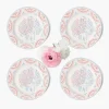 Eliza Floral Starter Plates (Set of 4)