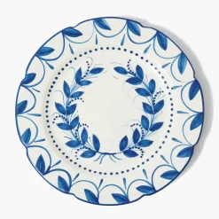 Elizabeth Blue Garland Dinner Plate