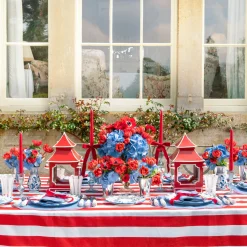Elizabeth Blue Garland Starter Plates (Set of 4)