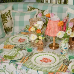 Eloise Green Gingham Napkins (Set of 4)